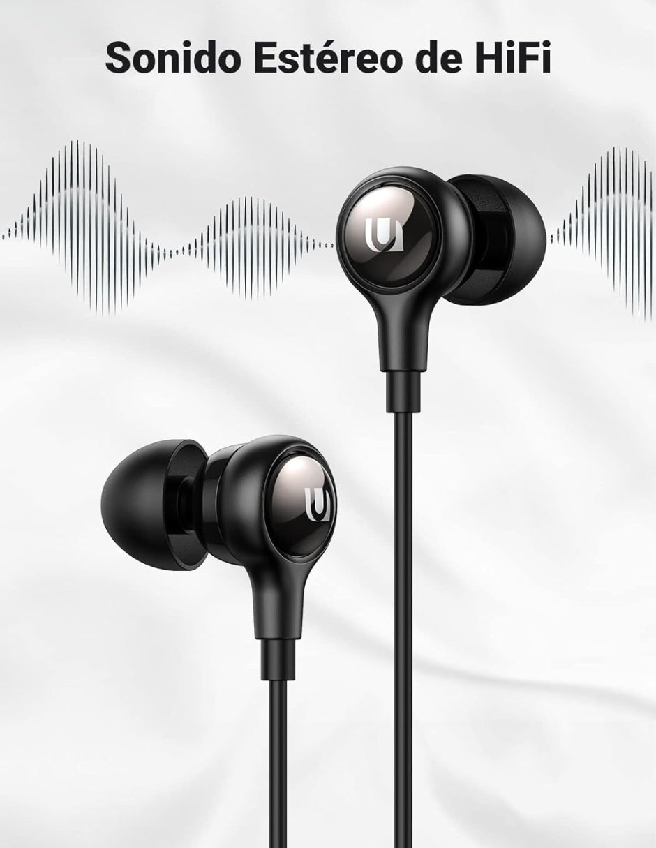 UGREEN Audifonos Tipo C con Manos Libres con Cancelación de Ruido