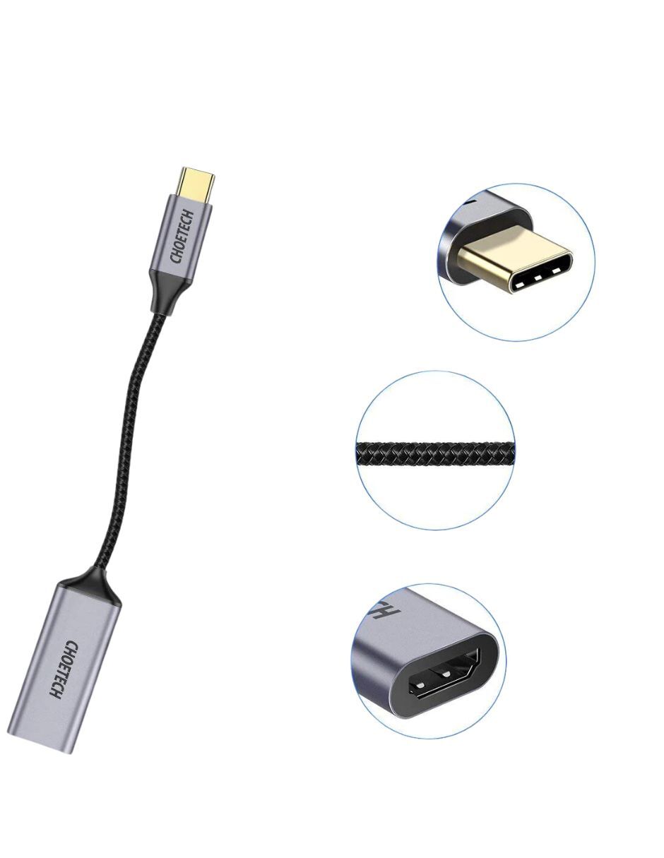 Adaptador USB Tipo C a HDMI 4K