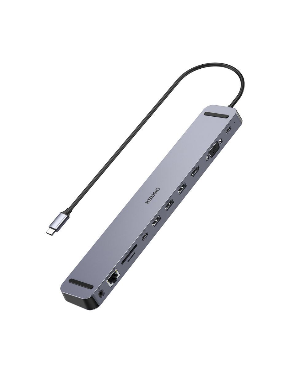 Adaptador HUB Multifuncional 11 en 1 Tipo C