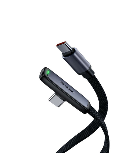 Cable Gamer Plano USB C a USB C de Carga Rápida 36W
