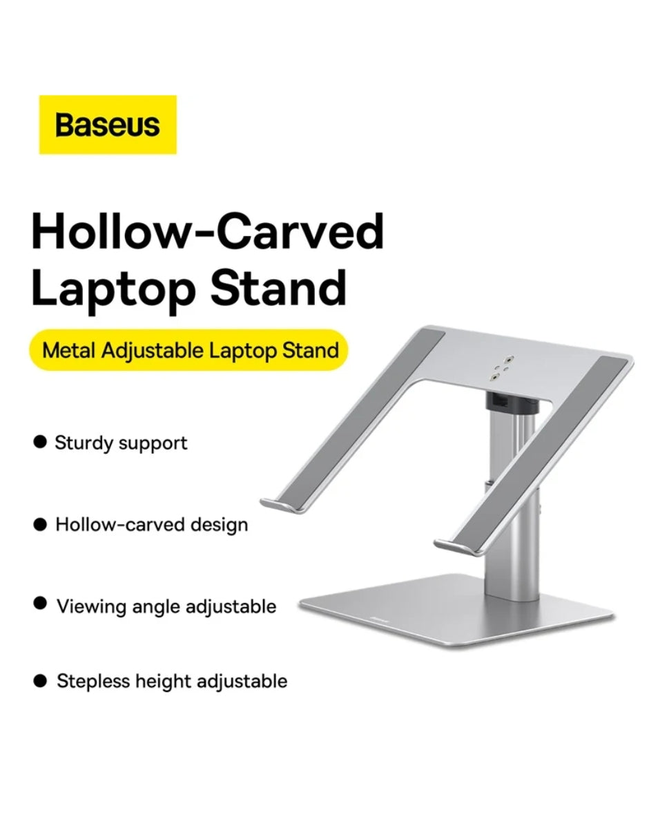 Base ajustable de metal para computadora portátil Baseus