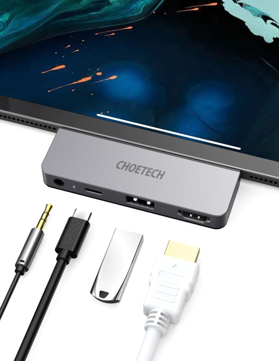 HUB USB Tipo C 4 en 1 compatible con MacBook