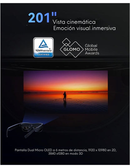 RayNeo TCL NXTWEAR S XR | Lentes de Realidad Virtual