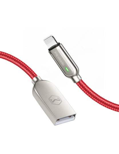 Cable Lightning Autoapagado 1.2 m Rojo