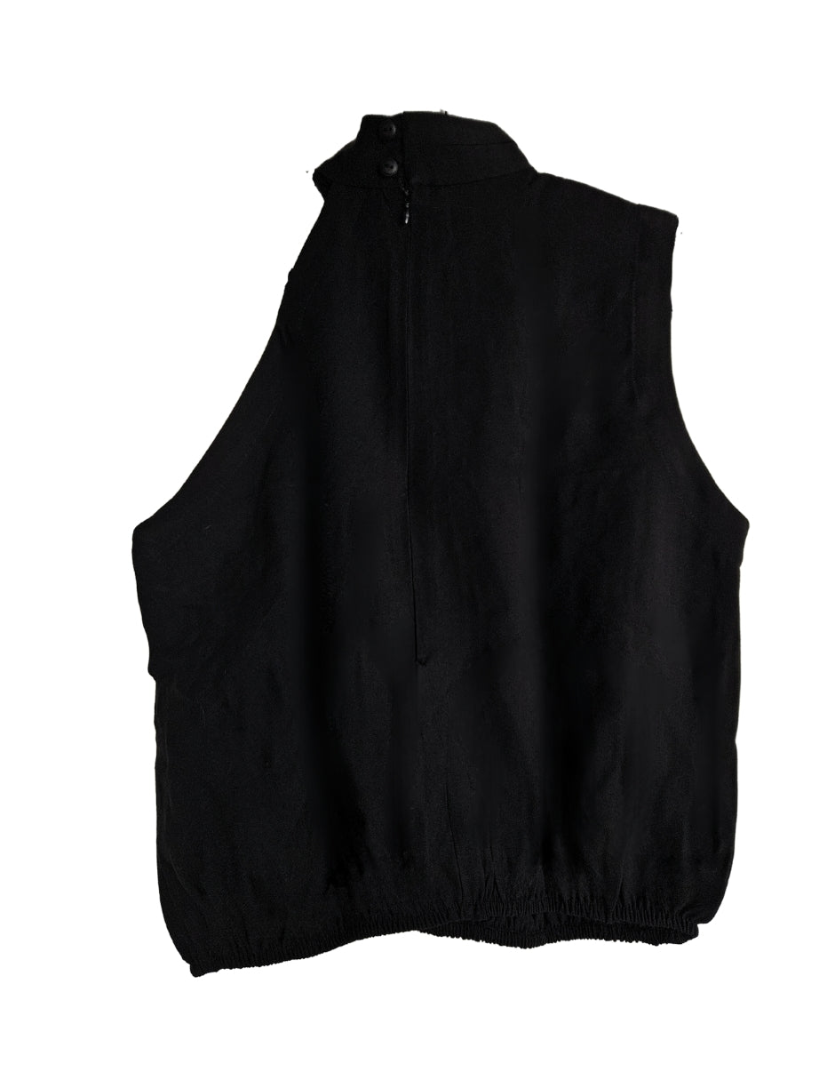 Blusa cuello halter asimétrica Behla