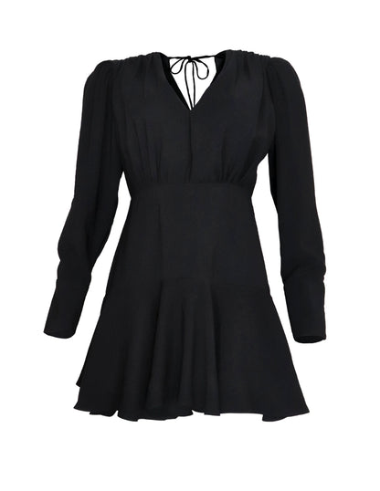 Vestido corto manga larga Behla