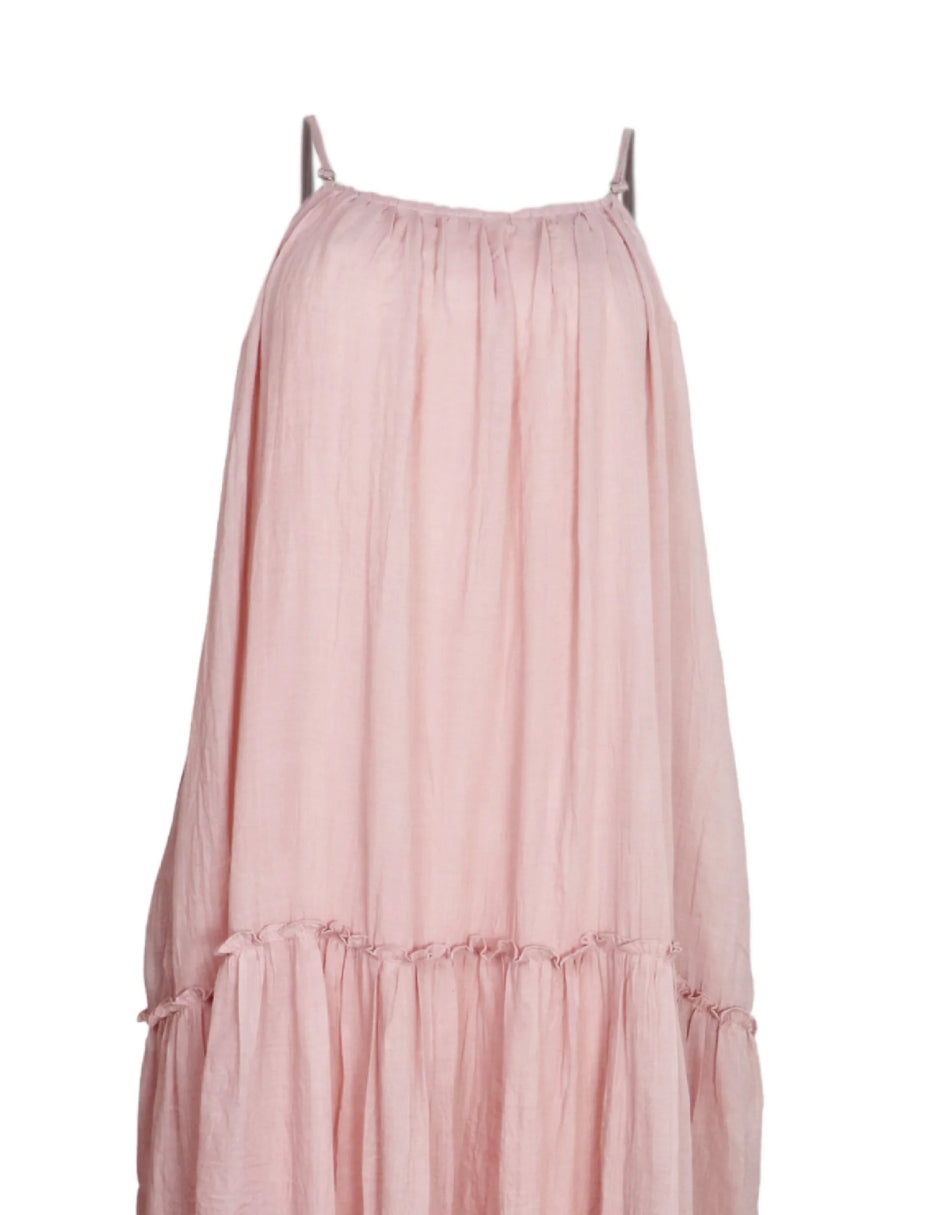 Vestido largo de tiras Thaly
