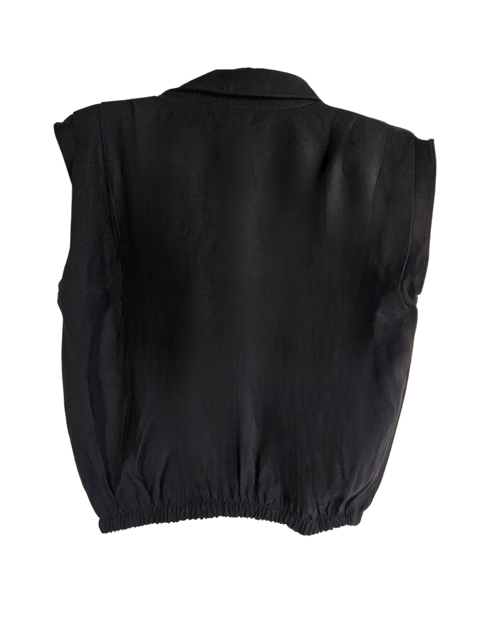 Blusa de escote en v Behla