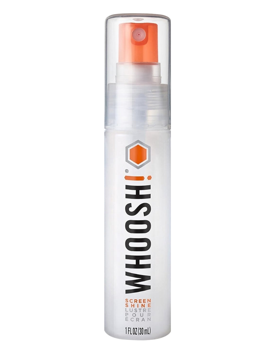 Limpiador de Pantallas Whoosh! 30 ml + 1 paño de micro fibra