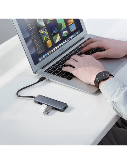 UGREEN HUB USB-A a 4 Puertos USB-A 3.0 Gris