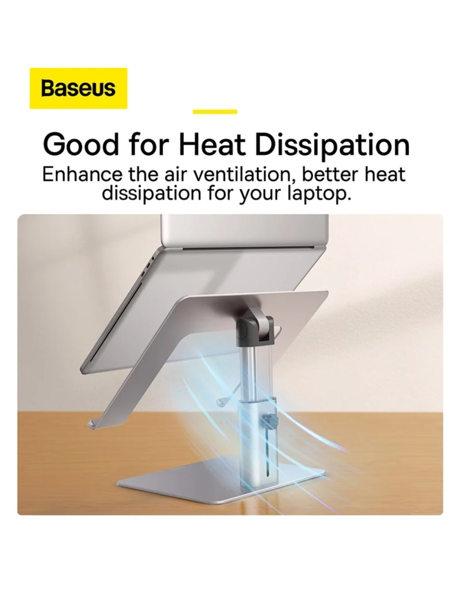 Base ajustable de metal para computadora portátil Baseus