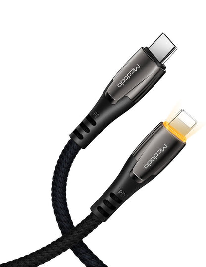 Cable para iPhone a Tipo C con Carga Rápida y Led 1.8m