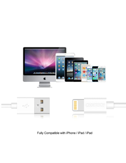 Cable Choetech USB a Tipo Lightning Blanco