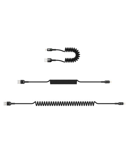 Cable para iPhone Retractable con Carga Rápida de 1.8m