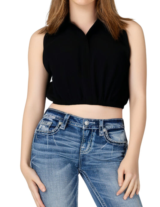 Blusa de escote en v Behla