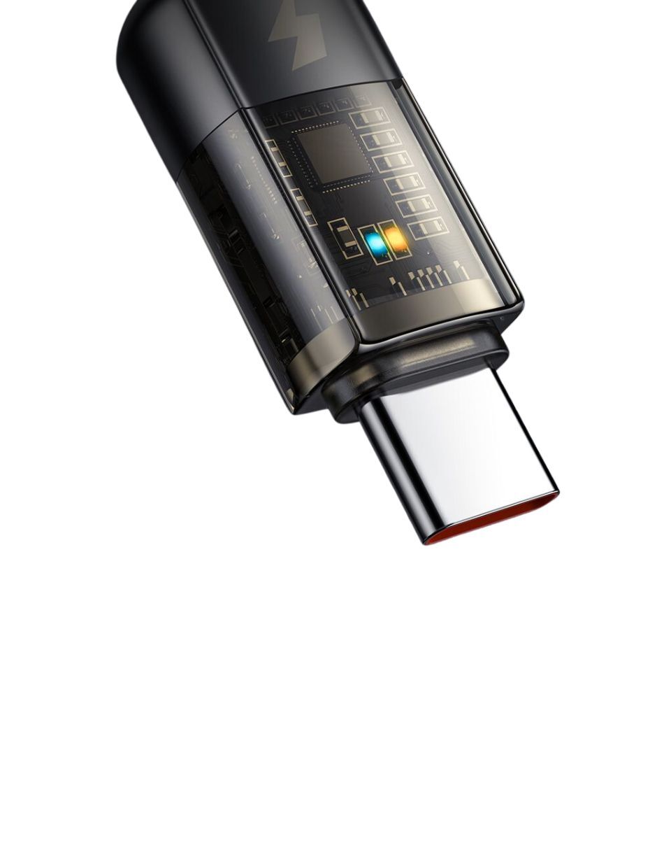 Cable de Carga Rápida USB C a USB C con Auto Apagado
