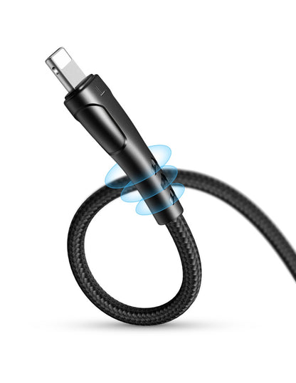 Cable para iPhone Corto de Carga Rapida | 20 cm