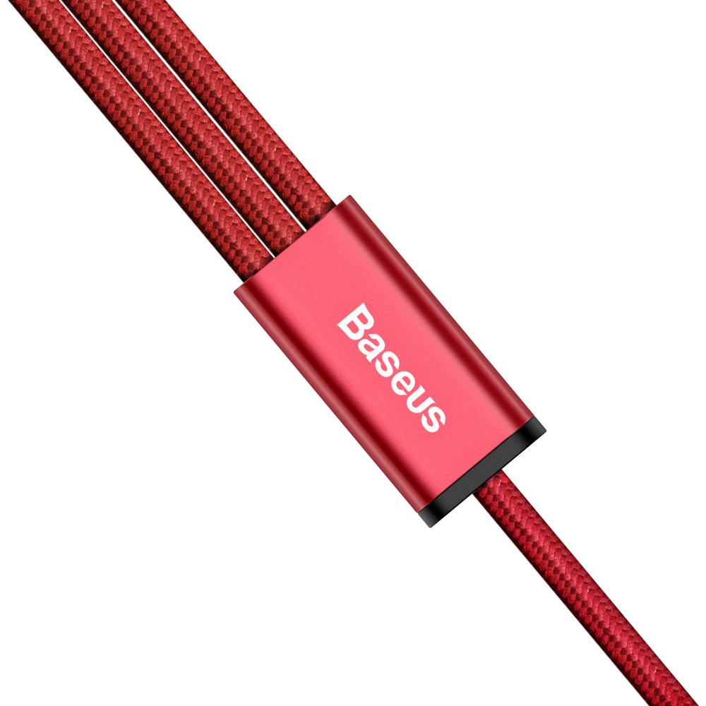 Cable 3 En 1 Uso Rudo - Micro/ Lightning / Tipo C