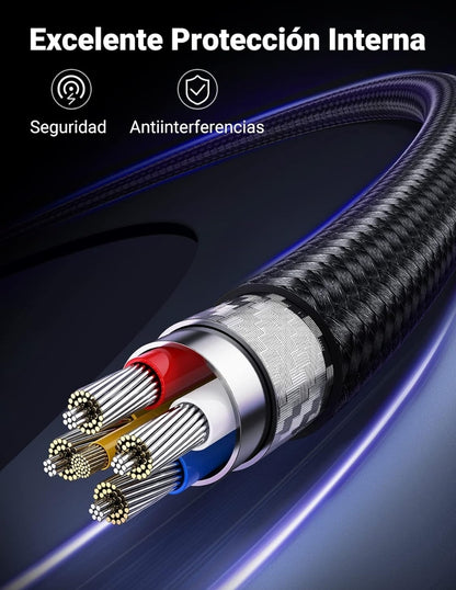 UGREEN Cable USB-A a Lightning  MFI 1m Negro