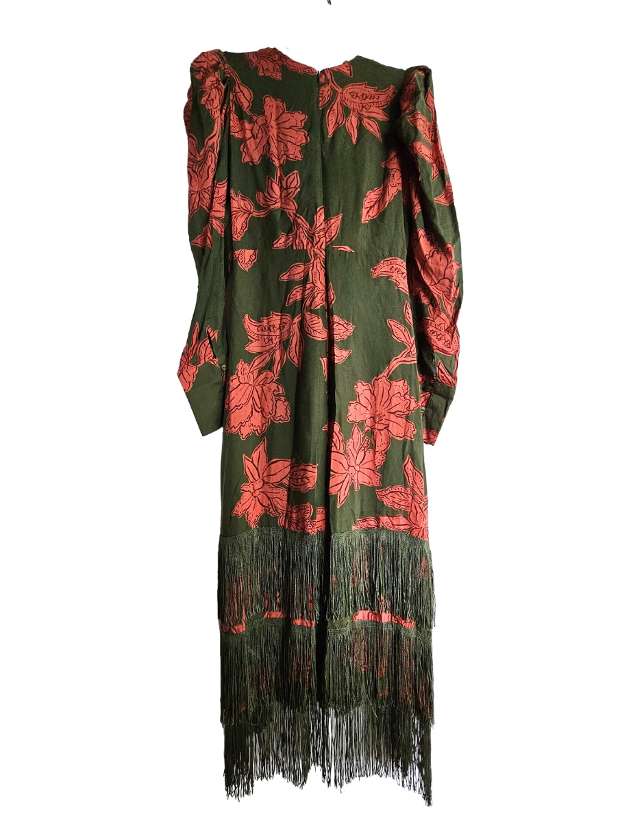 Vestido con flecos Candelaria