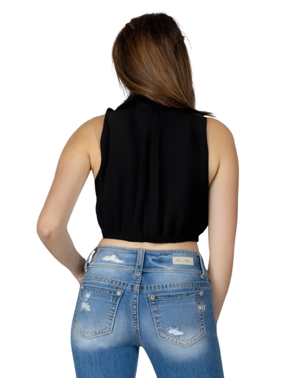 Blusa de escote en v Behla