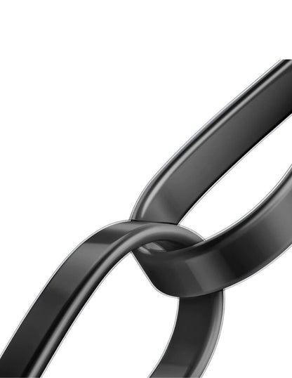 Cable Tipo C 100W Mcdodo Transparente 90 grados con LED 1.8m