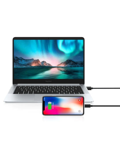 Cable Choetech USB a Tipo Lightning Negro