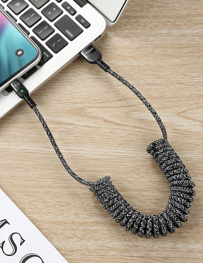 Cable Tipo C Retráctil Carga Rápida 1.8m