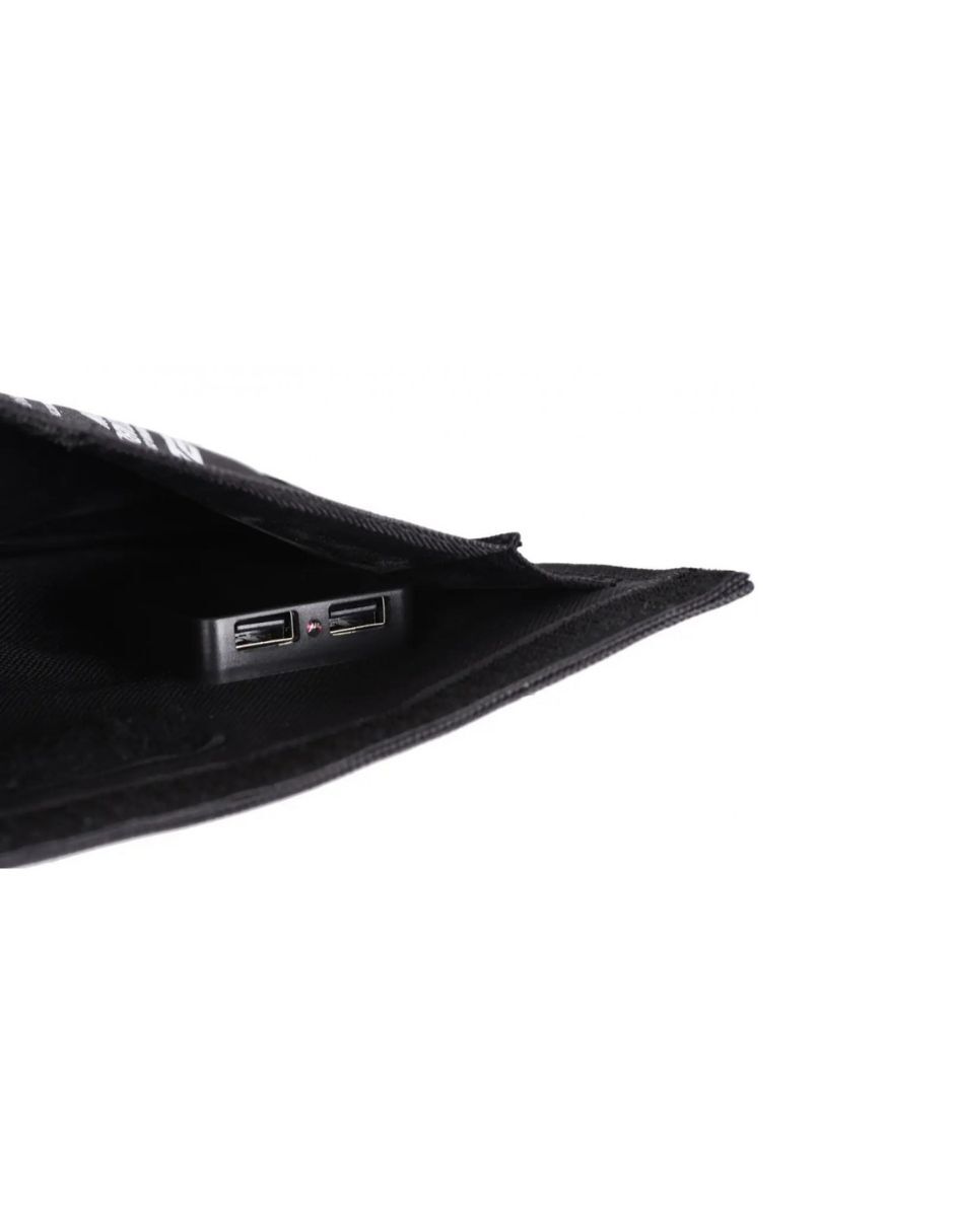 Cargador Portatil con Paneles Solares Dos Salidas 22W