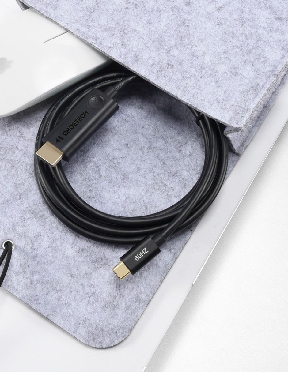 Adaptador HDMI a Tipo C 1.8m Negro