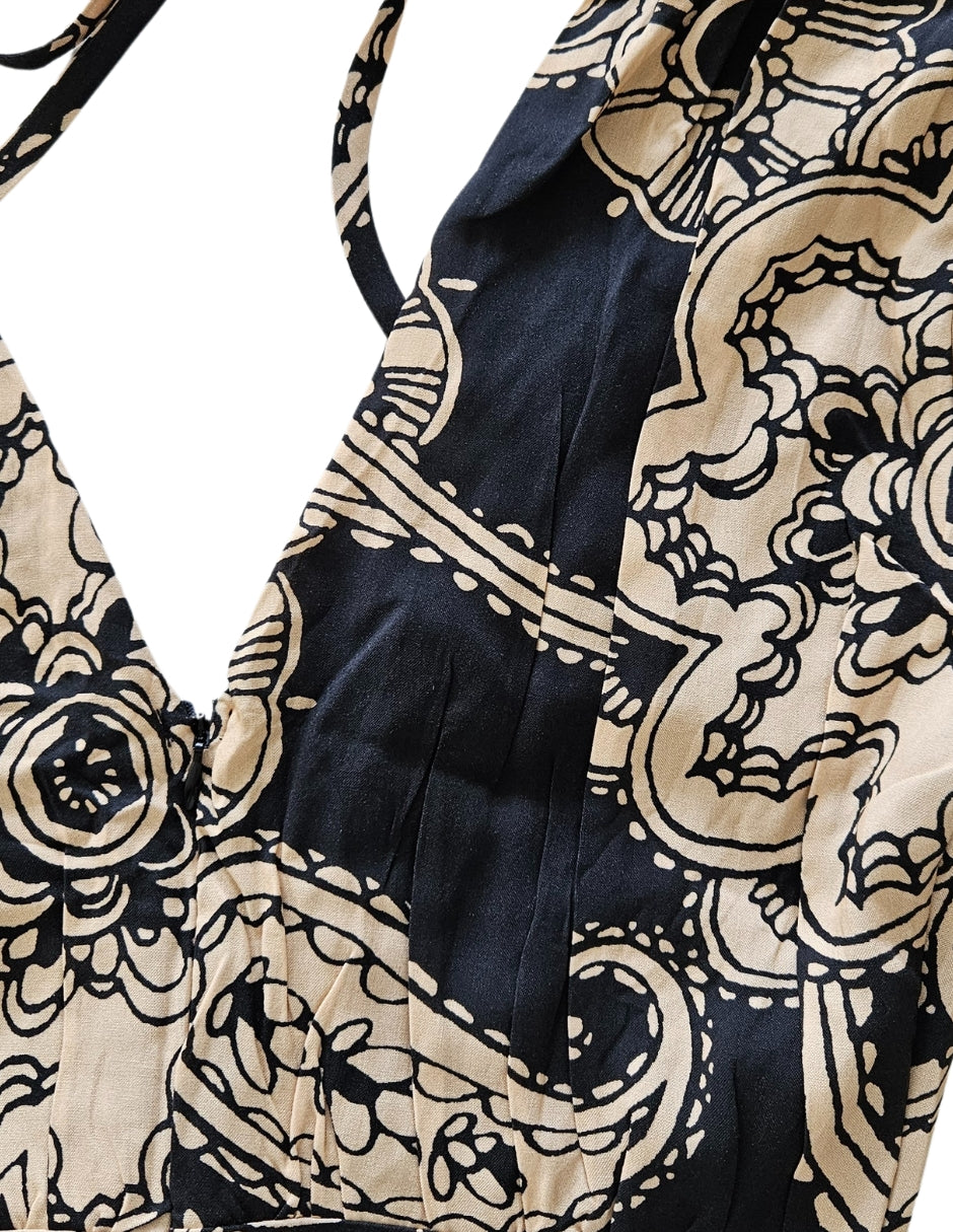 Vestido corto manga larga Tyra