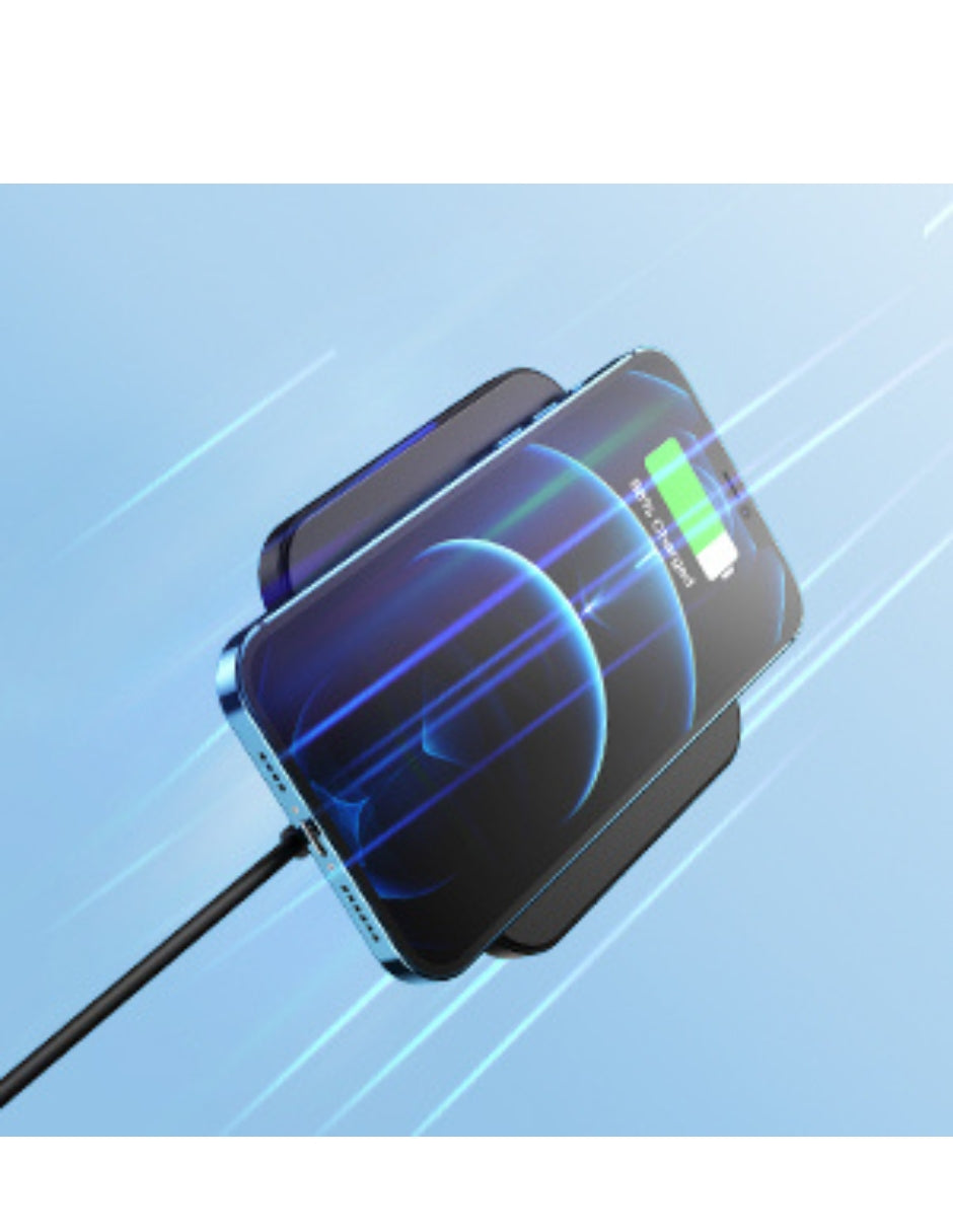 Cargador Inalámbrico de Carga rápida 10w Negro