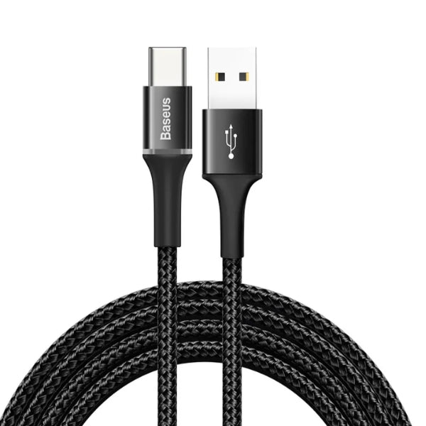 Led Cable Tipo C Reforzado Carga Rápida Uso Rudo 2 Metros