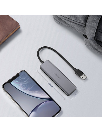 UGREEN HUB USB-A a 4 Puertos USB-A 3.0 Gris