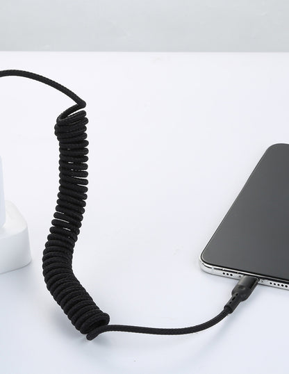 Cable para iPhone Retractable con Carga Rápida de 1.8m