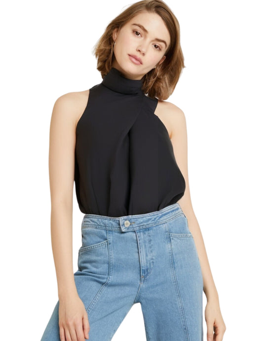 Blusa cuello halter asimétrica Behla