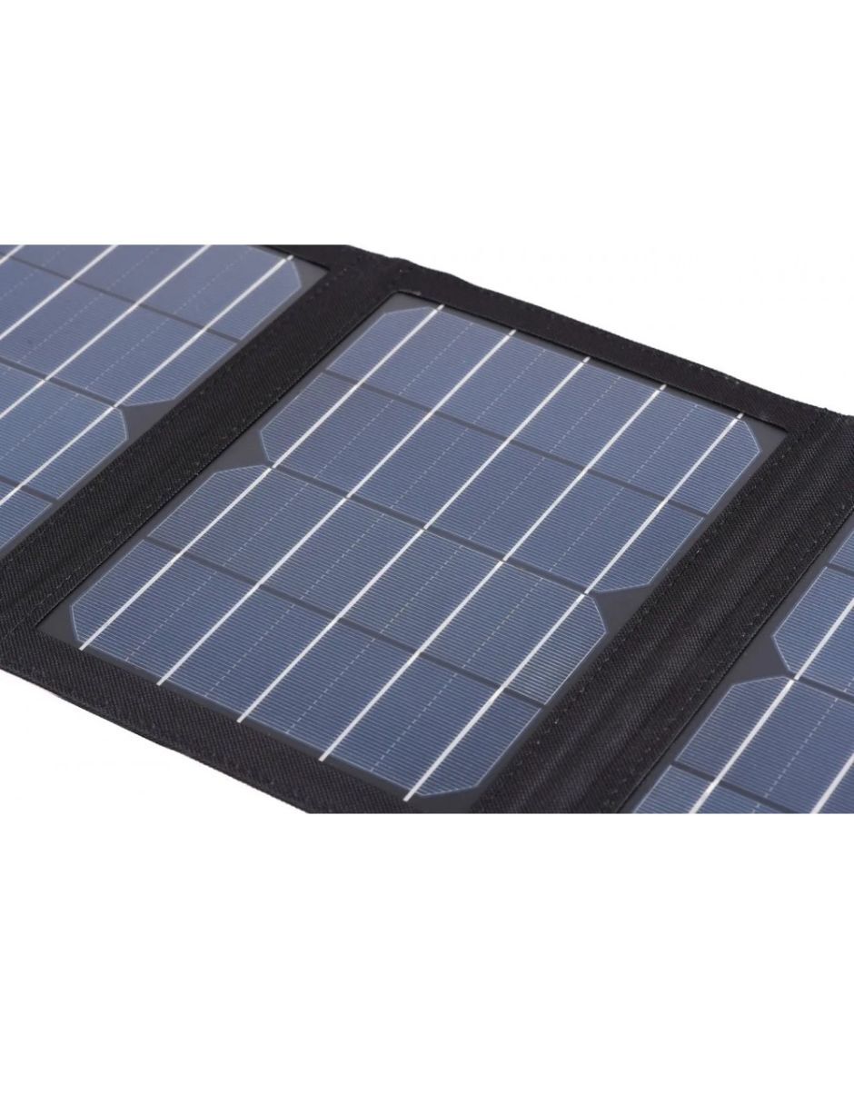 Cargador Portatil con Paneles Solares Dos Salidas 22W