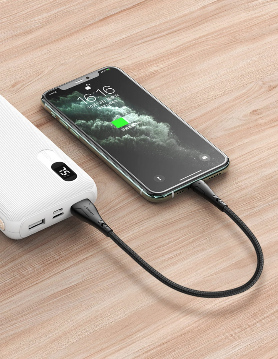 Cable para iPhone Corto de Carga Rapida | 20 cm