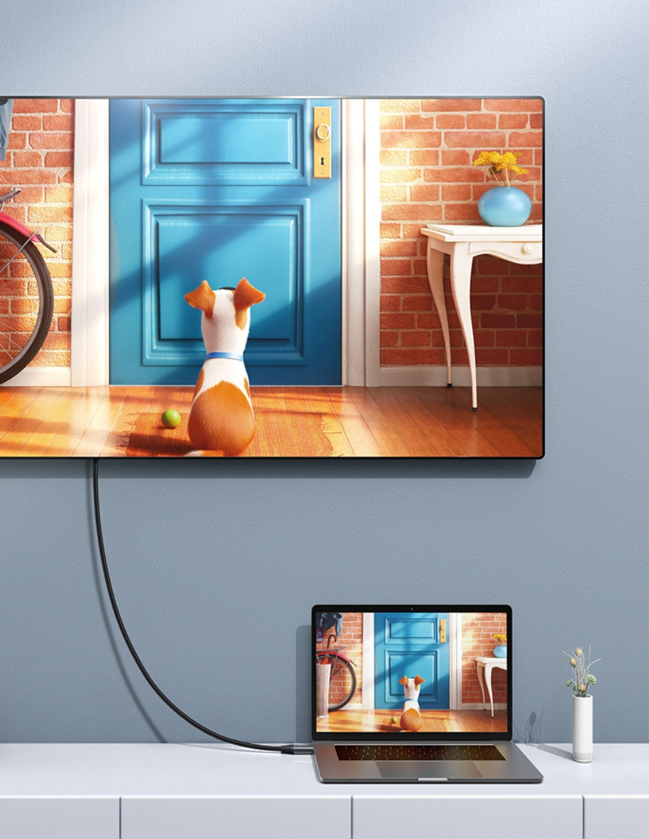 Cable HDMI a VGA Reforzado de Uso Rudo 2m/ 60Hz