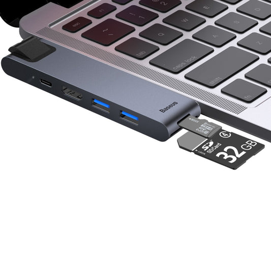 Adaptador Thunderbolt 3 Hub Macbook Pro Y Air Usb Hdmi Sd