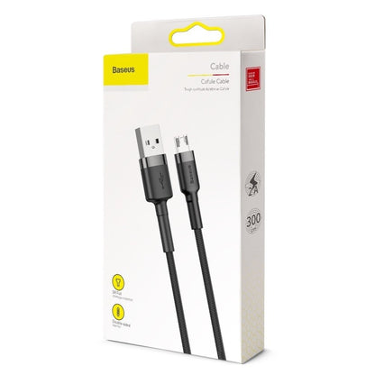Cable Micro USB Reforzado Carga Rápida Uso Rudo 3 Metros