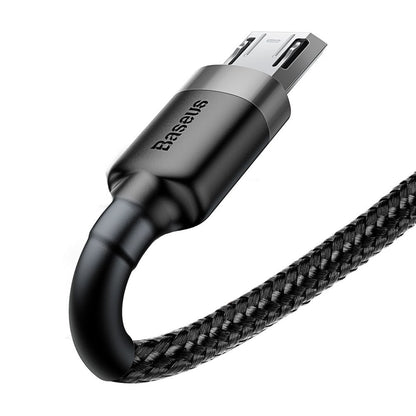 Cable Micro USB Reforzado Carga Rápida Uso Rudo 3 Metros
