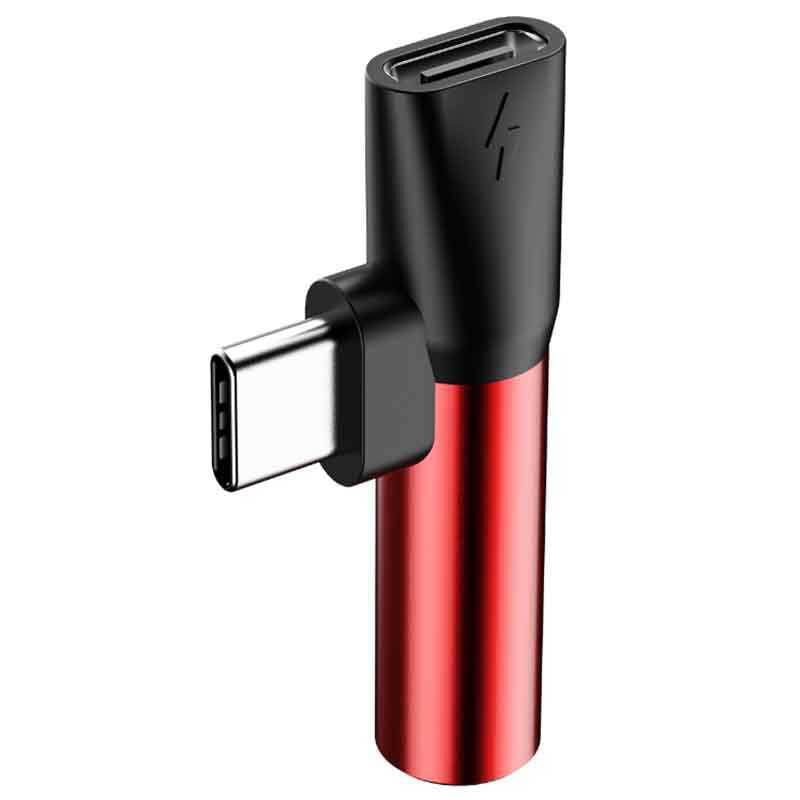 Adaptador Tipo C 2 En 1 | Carga y Audifonos