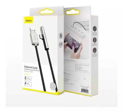 Cable USB Tipo C 40W Carga Rápida Gaming 2 Metros