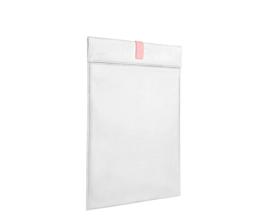 Portafolio Para Laptop Rosa/blanco 13 Pulgadas