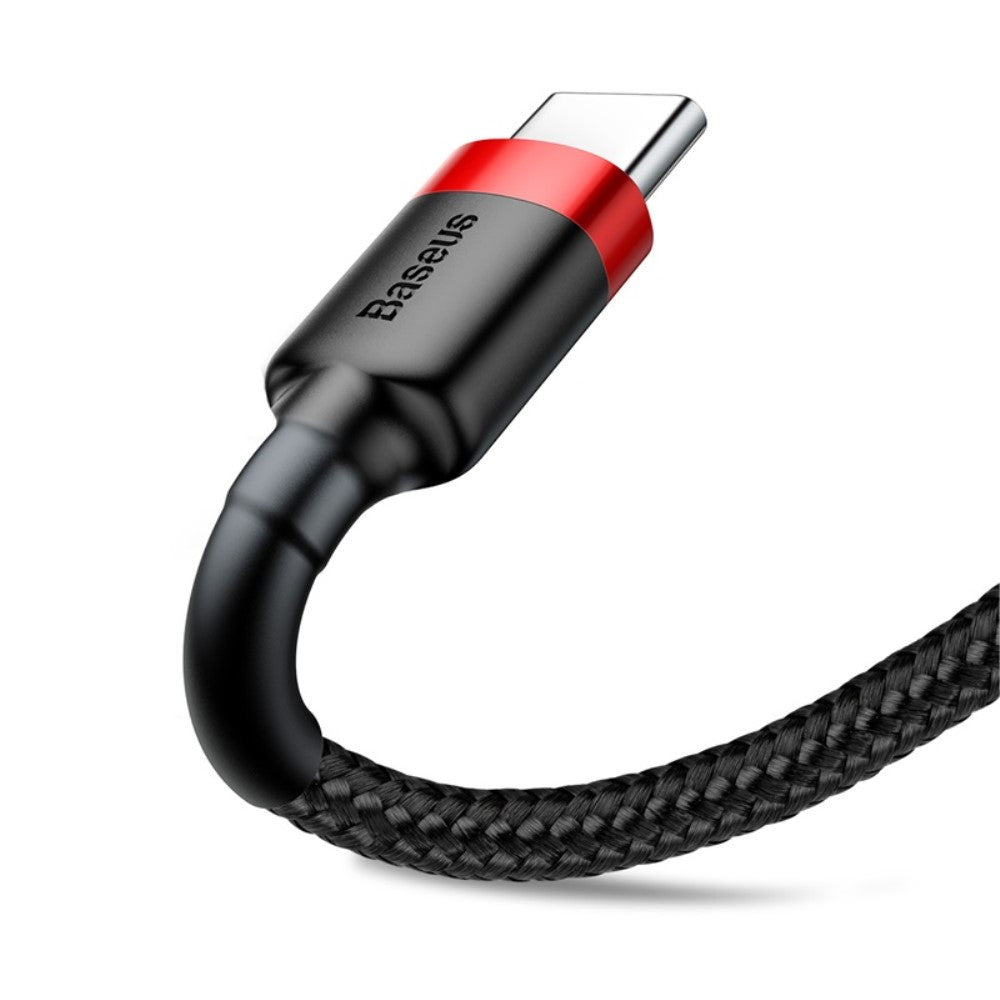 Cable Tipo C 3a - Pd Uso Rudo Reversible Carga Rápida 1metro