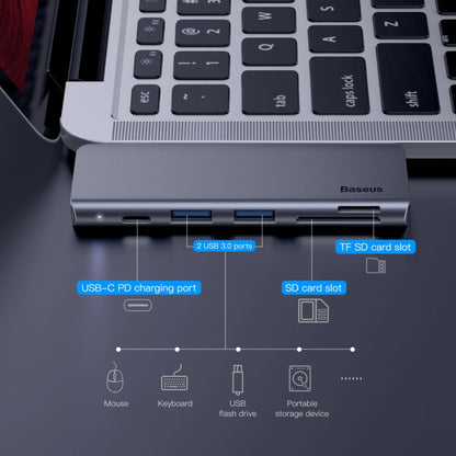 Adaptador Laptop Type C Hub 5 En 1