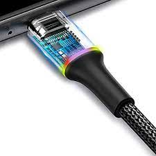 Cable Led Micro Reforzado Carga Rápida 3a Uso Rudo 2 Metros