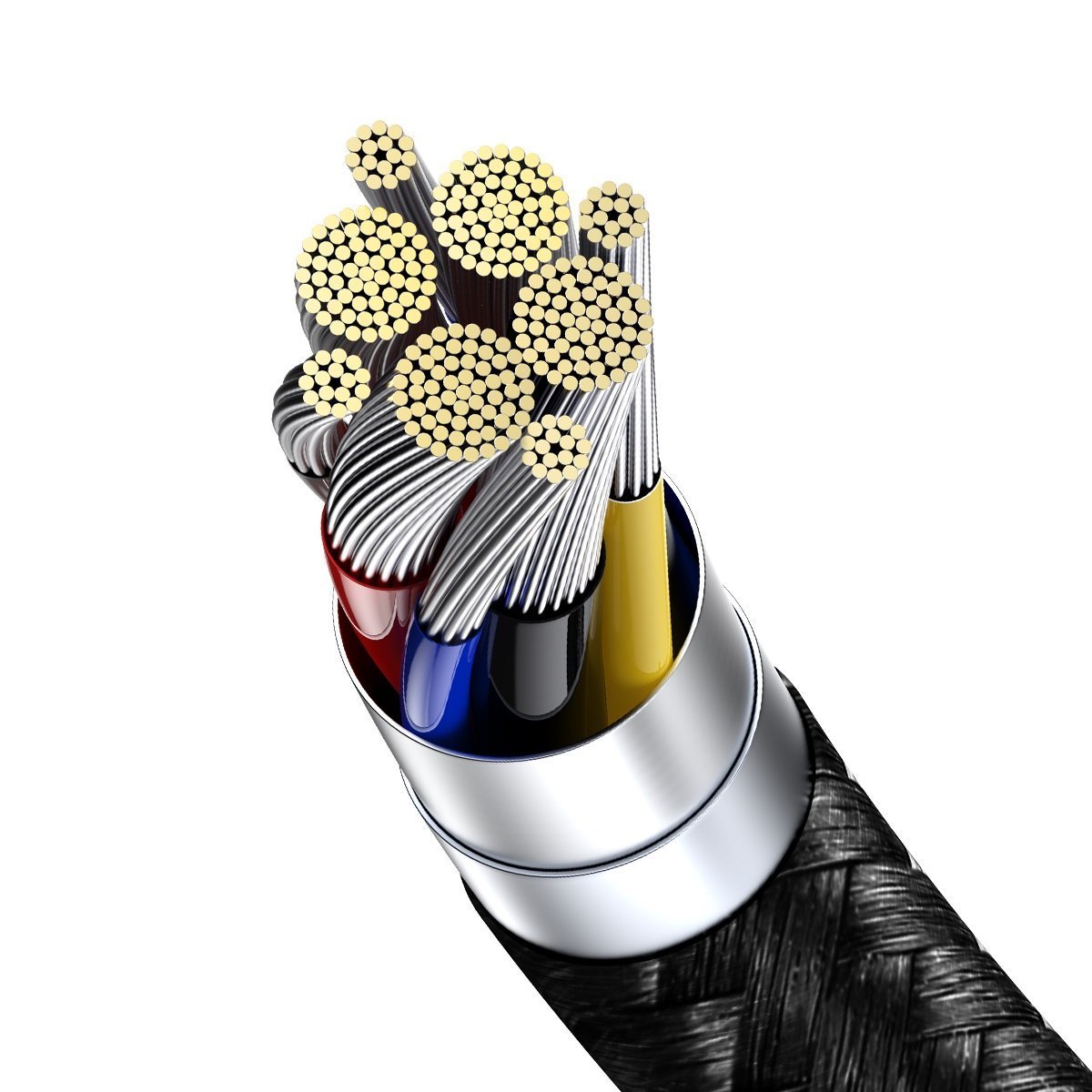 Cable USB Tipo C a Tipo C Carga Rapida 1 Metro
