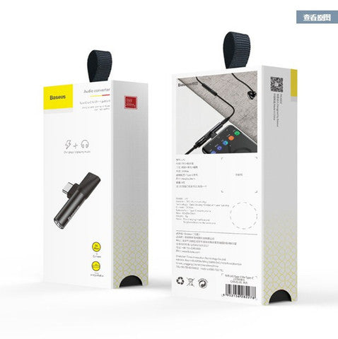 Adaptador Tipo C 2 En 1 | Carga y Audifonos